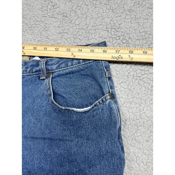 Liz Claiborne Lizwear Jeans Classic Fit Straight Women's 16 Short Blue High Rise - Picture 5 of 10
